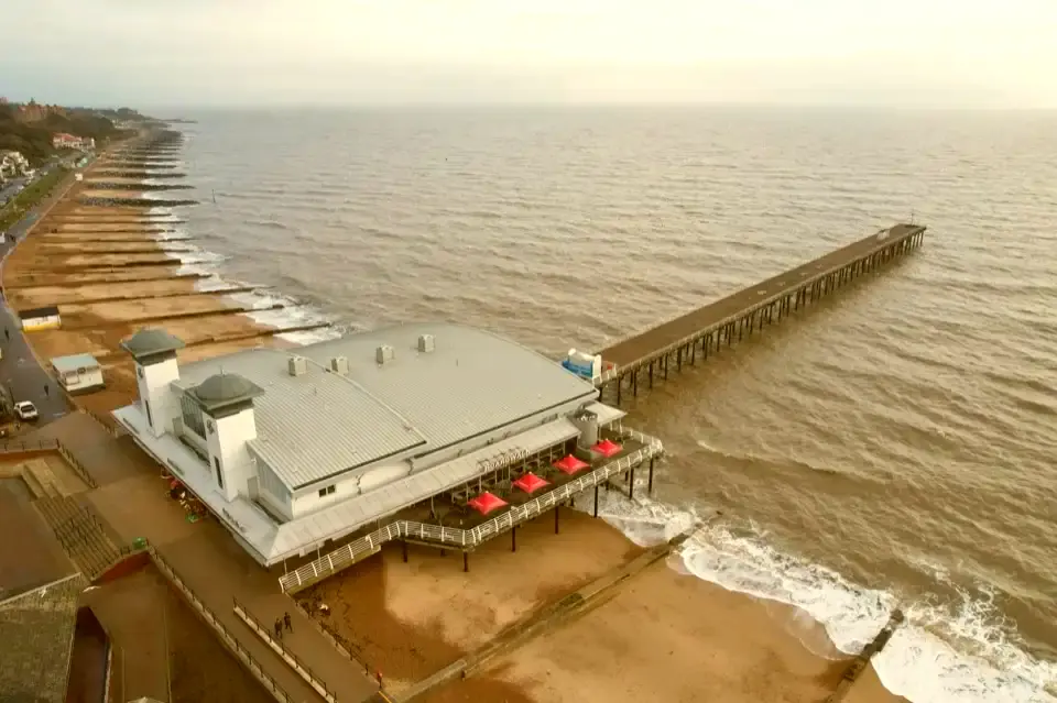 Felixstowe Pier and promenade
