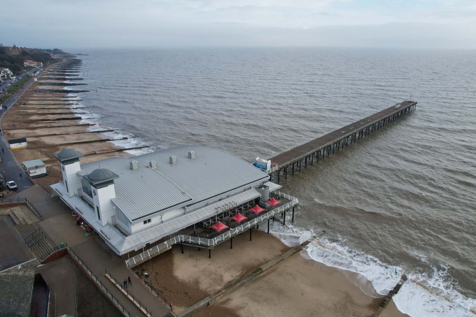 Felixstowe Pier and promenade